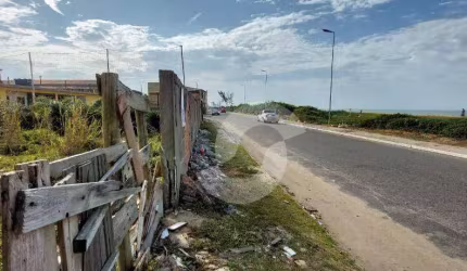 UNAMAR - Terreno FRENTE MAR, 1.085 m² por R$ 360.000 - Unamar - Cabo Frio/RJ