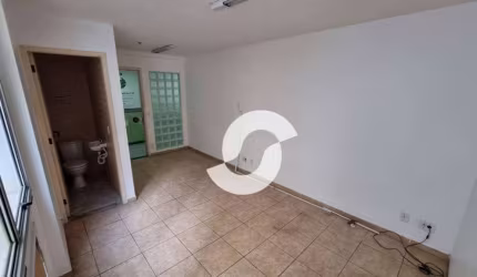 Sala, 30 m² - venda por R$ 130.000,00 ou aluguel por R$ 1.277,13/mês - Centro - Niterói/RJ