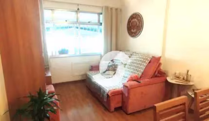 Apartamento com 1 dormitório à venda, 43 m² por R$ 399.000,00 - Icaraí - Niterói/RJ