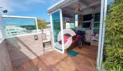 Cobertura com 2 dormitórios à venda, 91 m² por R$ 980.000,00 - Badu - Niterói/RJ