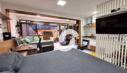 Apartamento com 1 dormitório à venda, 87 m² por R$ 950.000,00 - São Francisco - Niterói/RJ