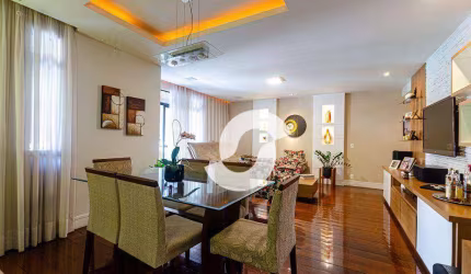 Apartamento com 3 dormitórios à venda, 121 m² por R$ 850.000,00 - Santa Rosa - Niterói/RJ