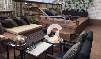 Cobertura com 4 dormitórios à venda, 350 m² por R$ 5.200.000,00 - Jardim Icaraí - Niterói/RJ