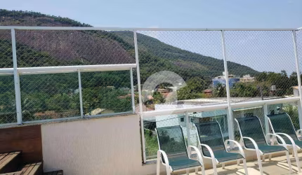 Cobertura com 3 dormitórios à venda, 198 m² por R$ 1.260.000,00 - Itacoatiara - Niterói/RJ