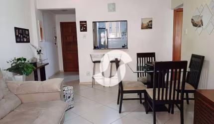 Apartamento com 2 dormitórios à venda, 70 m² por R$ 580.000,00 - Icaraí - Niterói/RJ