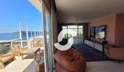 Cobertura com 3 dormitórios à venda, 230 m² por R$ 3.000.000,00 - Piratininga - Niterói/RJ