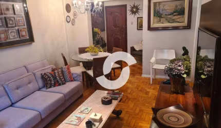 Excelente Apartamento com 3 Quartos na Quadra da Praia, 87 m² por R$ 840.000 - Icaraí - Niterói/RJ