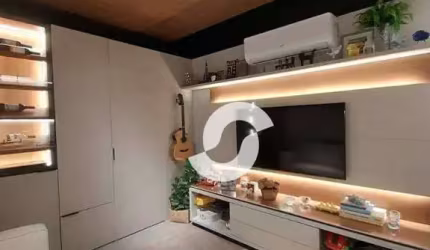 Belíssimo apartamento com 2 dormitórios à venda, 78 m² - Porteira Fechada, Projeto Assinado!! - por R$ 1.099.000,00 - Icaraí - Niterói/RJ