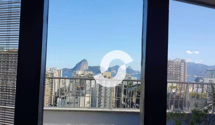 Icaraí, acorde todos os dias com essa linda vista da Baía de Guanabara! Cobertura Duplex, 4 quartos, junto Campo de São Bento.