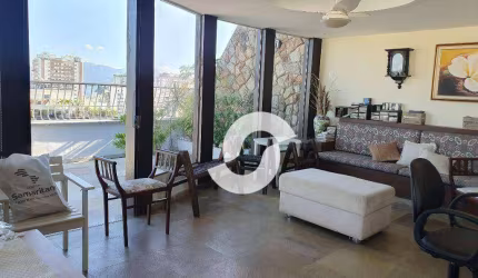 Icaraí, acorde todos os dias com essa linda vista da Baía de Guanabara! Cobertura Duplex, 4 quartos, junto Campo de São Bento.
