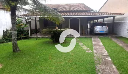 Excente casa linear em terreno plano de 480m² com 3 dormitórios à venda, 229 m² por R$ 700.000 - Barroco (Itaipuaçu) - Maricá/RJ