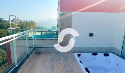 Cobertura com 3 dormitórios à venda, 211 m² por R$ 1.350.000,00 - Icaraí - Niterói/RJ