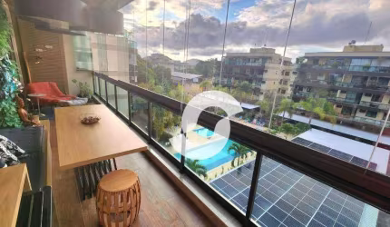 Apartamento com 3 dormitórios à venda, 126 m² por R$ 1.450.000,00 - Itaipu - Niterói/RJ