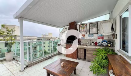 Cobertura com 3 dormitórios à venda, 185 m² por R$ 1.100.000,00 - Itaipu - Niterói/RJ