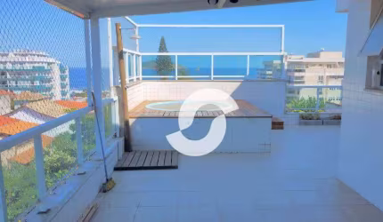 Atenção investidores já alugada! Cobertura com 2 dormitórios à venda, 120 m² por R$ 1.250.000 - Piratininga - Niterói/RJ