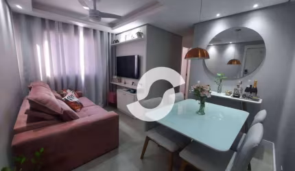 Apartamento com 2 dormitórios à venda, 50 m² por R$ 260.000,00 - Neves - São Gonçalo/RJ