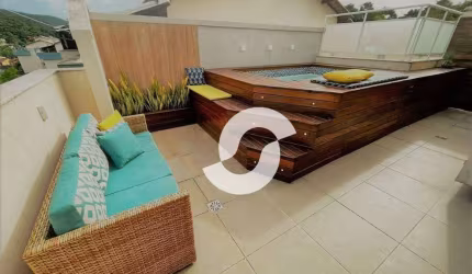 Cobertura com 2 dormitórios à venda, 134 m² por R$ 590.000,00 - Maria Paula - São Gonçalo/RJ