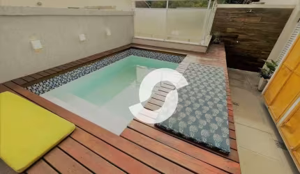 Cobertura com 2 dormitórios à venda, 134 m² por R$ 590.000,00 - Maria Paula - São Gonçalo/RJ
