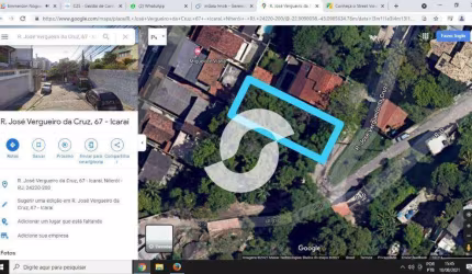 Área à venda, 664 m² por R$ 950.000,00 - Icaraí - Niterói/RJ