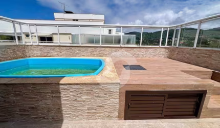 Cobertura com 3 dormitórios à venda, 200 m² por R$ 1.100.000,00 - Itaipu - Niterói/RJ