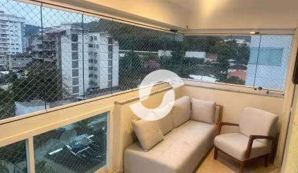 Apartamento com 3 dormitórios à venda, 98 m² por R$ 910.000,00 - Santa Rosa - Niterói/RJ