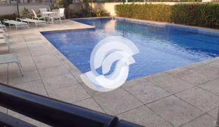 Condomínio Clube! Excelente 2 quartos, com suíte, varanda e vaga. R$580mil
