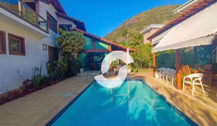 Casa com 4 dormitórios à venda, 300 m² por R$ 3.500.000,00 - Itacoatiara - Niterói/RJ