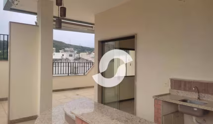 Cobertura com 3 dormitórios à venda, 214 m² por R$ 900.000,00 - Santa Rosa - Niterói/RJ