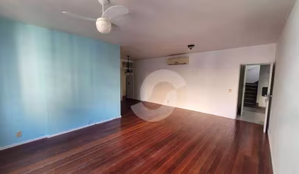 Excelente apartamento no Jardim Icaraí, vazio, sol da manhã, com 3 dormitórios à venda, 114 m² por R$ 1.100.000 - Jardim Icaraí - Niterói/RJ