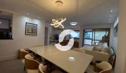 MIRAGGIO CHARITAS - Lindo apartamento com 3 dormitórios à venda, 118 m² por R$ 1.250.000 - Charitas - Niterói/RJ