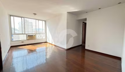 Apartamento miolo de Icaraí, vista livre, sol da manhã, 2 qts com suíte, e dependência completa!