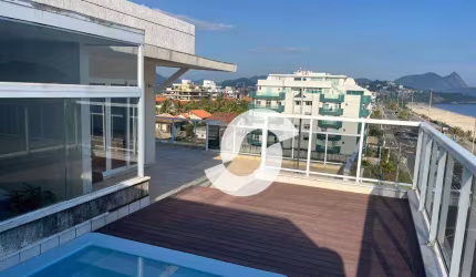 Linda cobertura com oiscina 3 suítes