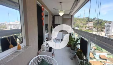 Condomínio Clube! Apto de 3 quartos c/ suíte, varanda gourmet e vaga - R$840mil