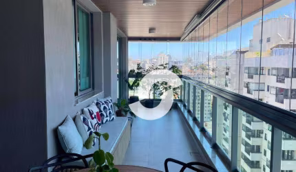 Apartamento de 3 quartos (2 suítes) com varanda e lazer completo em Icaraí - Niterói/RJ