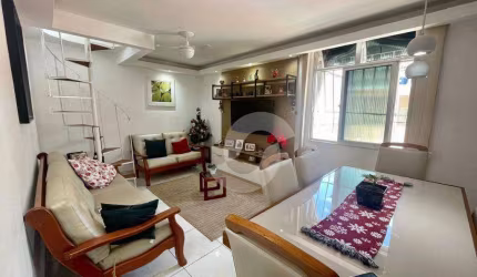 More em uma charmosa casa de vila  de 169m2, com 3 quartos e terraço. R$ 390.000 - Fonseca - Niterói/RJ