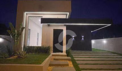 Casa Moderna com 3 quartos sendo 1 suíte em Maricá