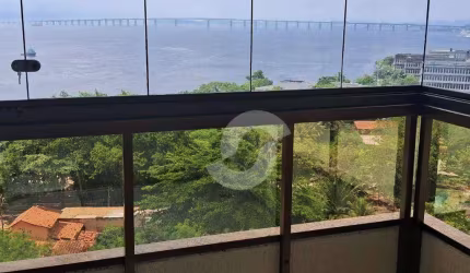 Apartamento com 1 dormitório à venda, 120 m² por R$ 615.000,00 - Gragoatá - Niterói/RJ