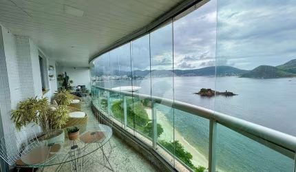 Apartamento com 4 dormitórios à venda, 185 m² por R$ 2.600.000,00 - Boa Viagem - Niterói/RJ