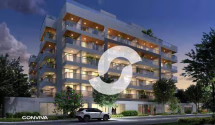 Apartamento com 2 dormitórios à venda, 68 m² por R$ 780.000,00 - Camboinhas - Niterói/RJ