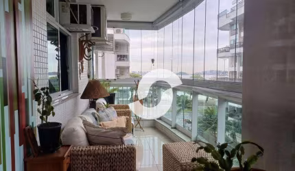 Apartamento à venda, 123 m² por R$ 1.500.000,00 - Charitas - Niterói/RJ