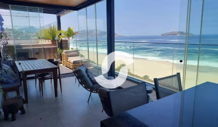 Cobertura com 4 dormitórios à venda, 238 m² por R$ 4.990.000,00 - Piratininga - Niterói/RJ