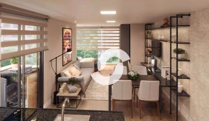 Studio com 1 dormitório à venda, 36 m² por R$ 525.000,00 - Icaraí - Niterói/RJ
