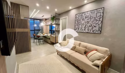 Apartamento com 2 dormitórios à venda, 63 m² por R$ 695.000,00 - Santa Rosa - Niterói/RJ