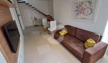Cobertura Duplex com 3 dormitórios à venda, 145 m² por R$ 1.350.000 - Icaraí - Niterói/RJ