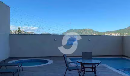 Apartamento com 2 dormitórios, 65 m² - venda por R$ 400.000,00 ou aluguel por R$ 3.160,00/mês - Largo da Batalha - Niterói/RJ