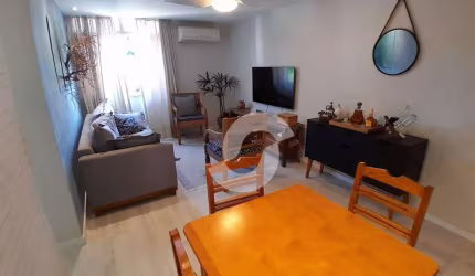Apartamento com 1 dormitório à venda, 44 m² por R$ 184.000,00 - Largo do Barradas - Niterói/RJ