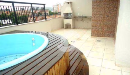 Cobertura Linear com 2 dormitórios à venda, 110 m² por R$ 999.000 - Centro - Niterói/RJ