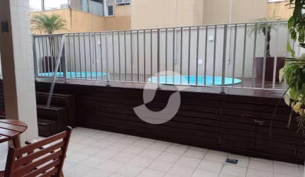 Apartamento com 2 dormitórios para alugar, 100 m² por R$ 4.444,85/mês - Santa Rosa - Niterói/RJ