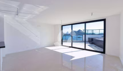Cob. Linear Frente Mar com 4 suites + 3 Vagas, 239 m² - R$ 2.500.000 - Charitas - Niterói/RJ