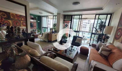 Excelente apartamento no Jardim Icaraí com 4 dormitórios à venda, 150 m² por R$ 1.150.000 - Icaraí - Niterói/RJ